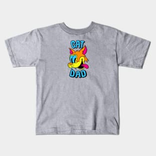 Cat Dad Kids T-Shirt